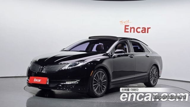 LINCOLN MKZ 2016 — 147 988 км, чёрный, Корея — под ключ — фото 1