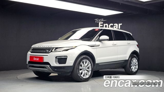 LAND ROVER RANGE ROVER EVOQUE 2016 — 121 276 км, белый, Корея — под ключ — фото 1