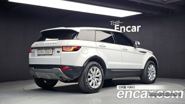LAND ROVER RANGE ROVER EVOQUE 2016 — 121 276 км, белый, Корея — под ключ — фото 2