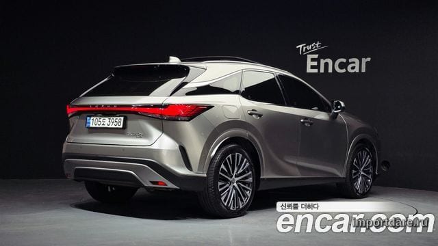 LEXUS RX450H+ 2023 — 60 331 км, светло-золотистый, Корея — под ключ — фото 2