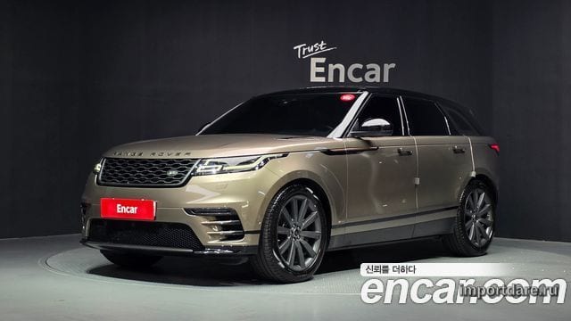 LAND ROVER RANGE ROVER VELAR 2018 — 96 299 км, коричневый, Корея — под ключ — фото 1