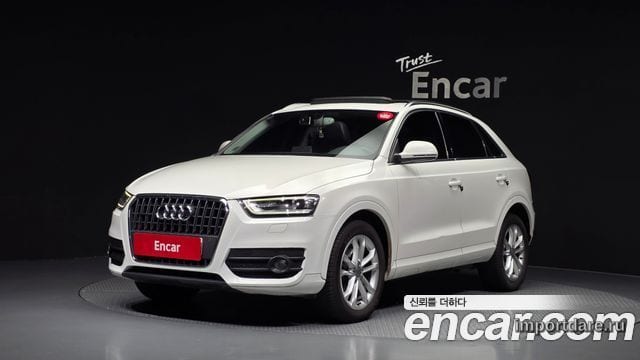 AUDI Q3 2015 — 144 870 км, белый, Корея — под ключ — фото 1