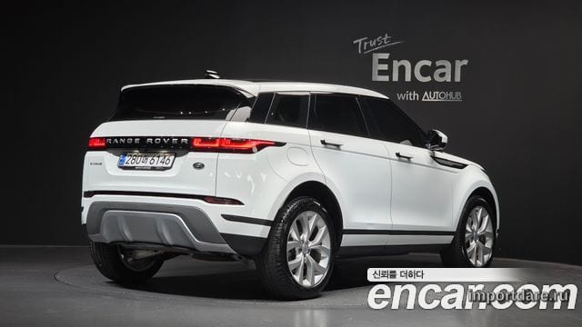 LAND ROVER RANGE ROVER EVOQUE 2021 — 12 657 км, белый, Корея — под ключ — фото 2