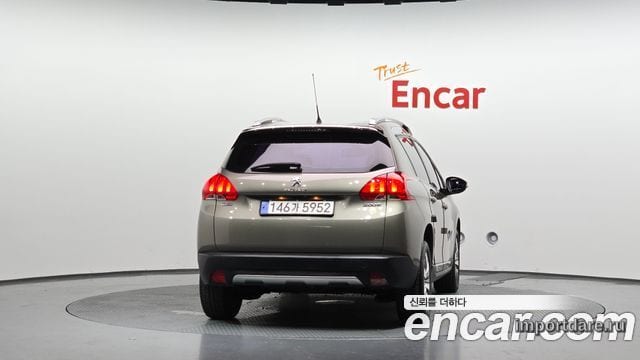 PEUGEOT 2008 2016 — 57 472 км, светло-золотистый, Корея — под ключ — фото 4