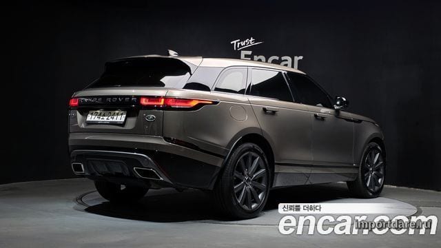 LAND ROVER RANGE ROVER VELAR 2018 — 125 181 км, коричневый, Корея — под ключ — фото 2