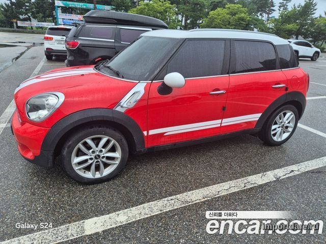 MINI COOPER S COUNTRYMAN 2012 — 183 000 км, красный, Корея — под ключ — фото 1