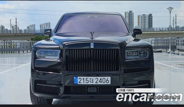 ROLLS-ROYCE CULLINAN 2020 — 51 000 км, чёрный, Корея — под ключ — фото 2