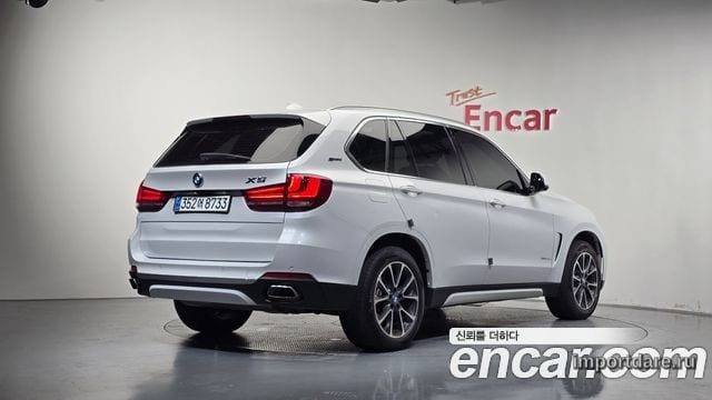 BMW X5 2018 — 132 811 км, белый, Корея — под ключ — фото 2