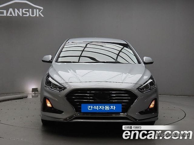 HYUNDAI SONATA 2018 — 333 450 км, серебристо-серый, Корея — под ключ — фото 3