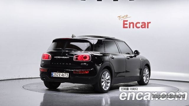 MINI COOPER D CLUBMAN 2016 — 160 563 км, чёрный, Корея — под ключ — фото 2