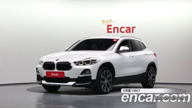BMW X2 2020 — 161 774 км, белый, Корея — под ключ — фото 1
