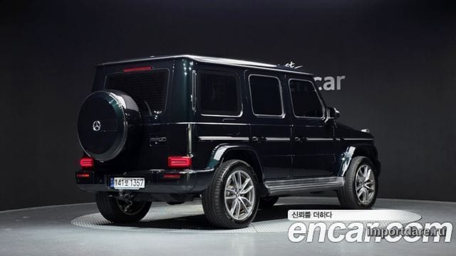 MERCEDES-BENZ G-CLASS W465 2025 — 16 899 км, бирюзовый, Корея — под ключ — фото 1