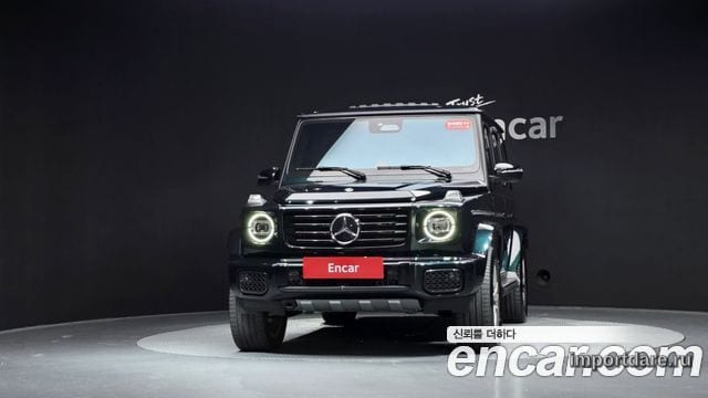 MERCEDES-BENZ G-CLASS W465 2025 — 16 899 км, бирюзовый, Корея — под ключ — фото 3