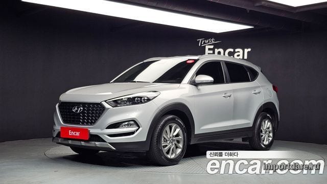 HYUNDAI TUCSON 2017 — 273 115 км, серебристо-серый, Корея — под ключ — фото 1