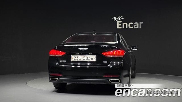 HYUNDAI GENESIS DH 2015 — 175 266 км, чёрный, Корея — под ключ — фото 4