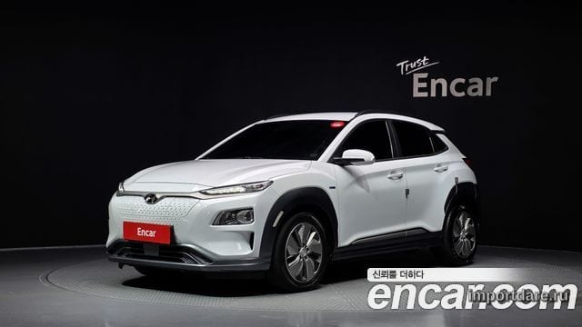 HYUNDAI KONA ELECTRIC 2019 — 208 771 км, белый, Корея — под ключ — фото 1