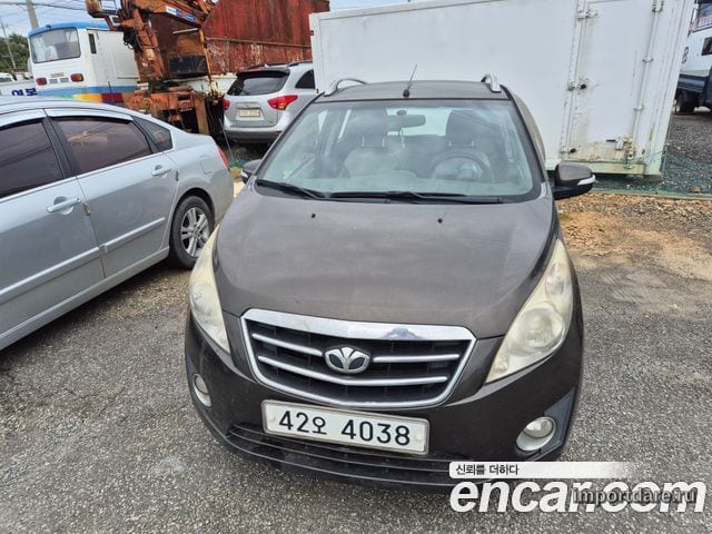 CHEVROLET MATIZ CREATIVE 2011 — 210 000 км, коричневый, Корея — под ключ — фото 2