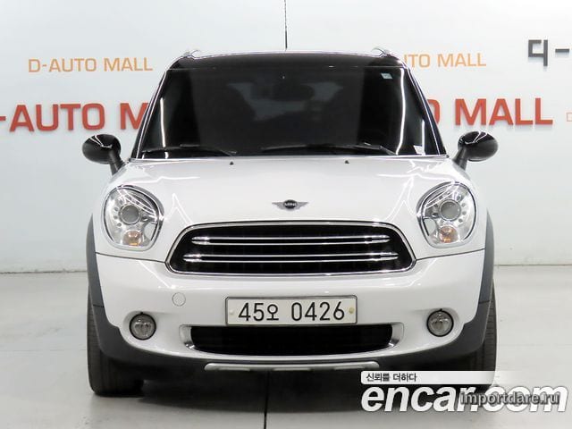 MINI COOPER D COUNTRYMAN 2016 — 140 000 км, белый, Корея — под ключ — фото 2