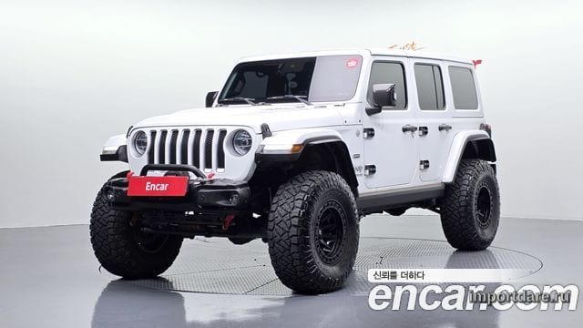 JEEP WRANGLER 2019 — 193 116 км, белый, Корея — под ключ — фото 1