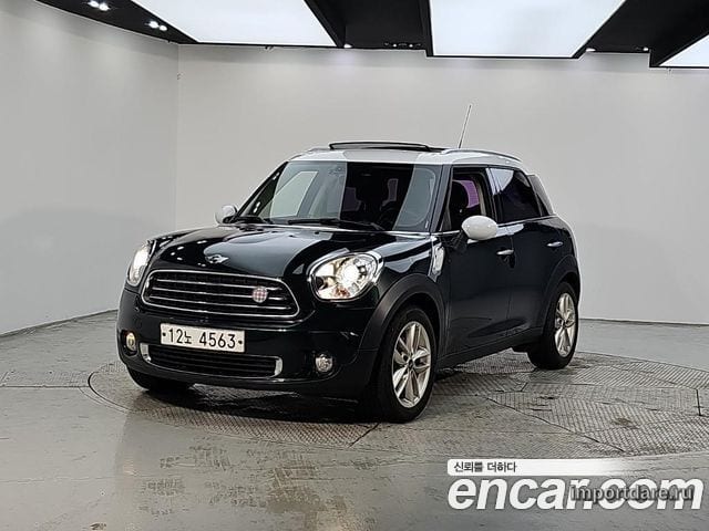 MINI COOPER D COUNTRYMAN 2013 — 147 707 км, тёмно-зелёный, Корея — под ключ — фото 1