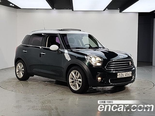 MINI COOPER D COUNTRYMAN 2013 — 147 707 км, тёмно-зелёный, Корея — под ключ — фото 2
