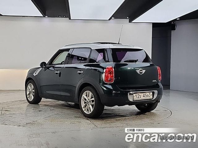 MINI COOPER D COUNTRYMAN 2013 — 147 707 км, тёмно-зелёный, Корея — под ключ — фото 3