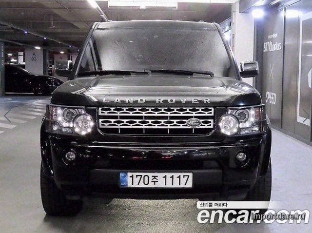 LAND ROVER DISCOVERY 4 2011 — 220 697 км, чёрный, Корея — под ключ — фото 1