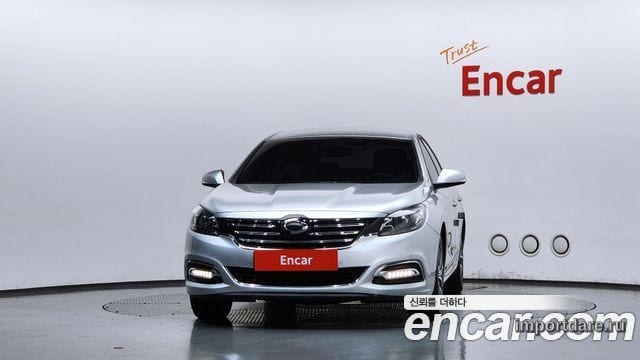RENAULT KOREA SM7 NOVA 2017 — 93 692 км, серебристый, Корея — под ключ — фото 3