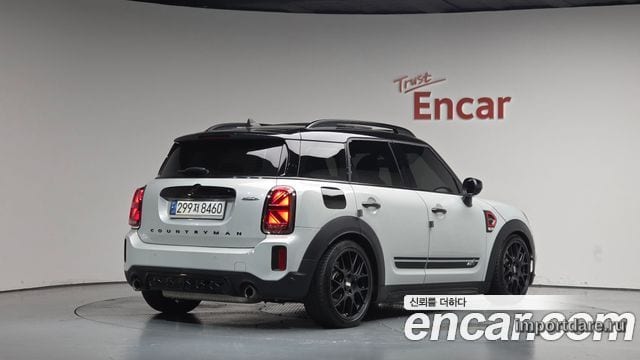 MINI COOPER S COUNTRYMAN 2021 — 91 639 км, серебристо-серый, Корея — под ключ — фото 1
