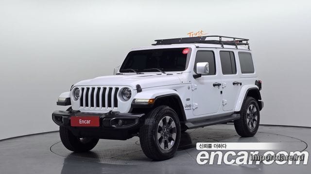 JEEP WRANGLER 2019 — 99 687 км, белый, Корея — под ключ — фото 1