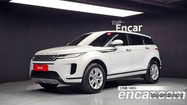 LAND ROVER RANGE ROVER EVOQUE 2020 — 92 980 км, белый, Корея — под ключ — фото 1
