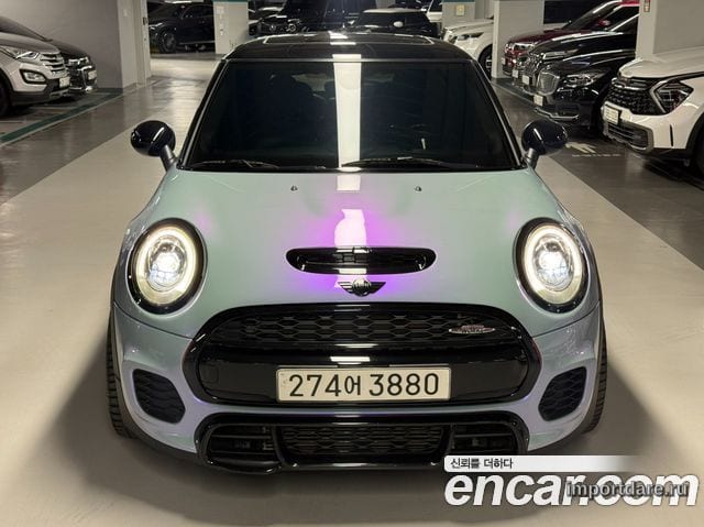 MINI COOPER S 2017 — 136 087 км, светло-серебристый, Корея — под ключ — фото 1