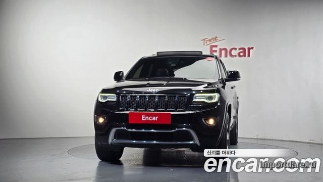 JEEP GRAND CHEROKEE 2015 — 128 749 км, чёрный, Корея — под ключ — фото 3