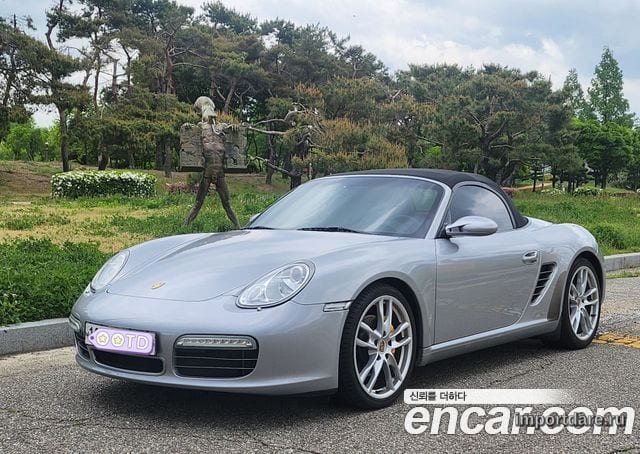 PORSCHE BOXSTER 2005 — 135 237 км, серебристо-серый, Корея — под ключ — фото 1