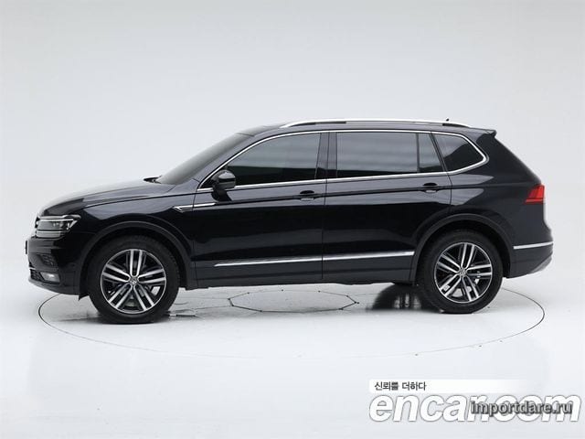 VOLKSWAGEN TIGUAN ALLSPACE 2018 — 111 909 км, чёрный, Корея — под ключ — фото 3