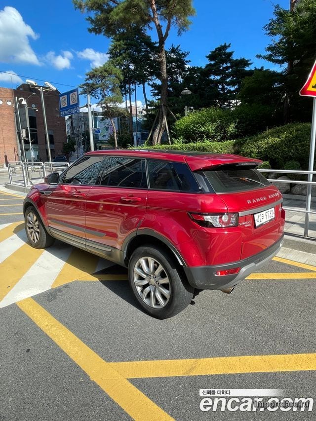 LAND ROVER RANGE ROVER EVOQUE 2015 — 117 500 км, красный, Корея — под ключ — фото 2