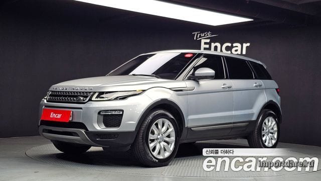 LAND ROVER RANGE ROVER EVOQUE 2016 — 149 534 км, серебристо-серый, Корея — под ключ — фото 1