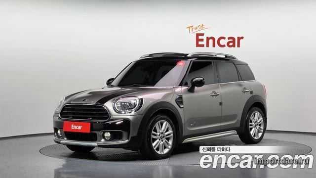 MINI COOPER D COUNTRYMAN 2018 — 109 971 км, бежевый, Корея — под ключ — фото 1