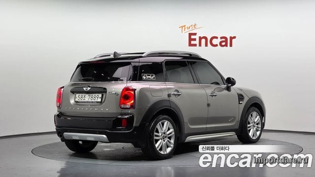MINI COOPER D COUNTRYMAN 2018 — 109 971 км, бежевый, Корея — под ключ — фото 2