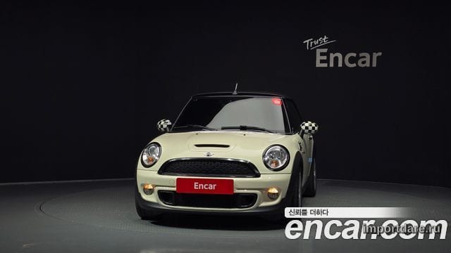 MINI COOPER S CONVERTIBLE 2014 — 126 408 км, белый-перламутр, Корея — под ключ — фото 3