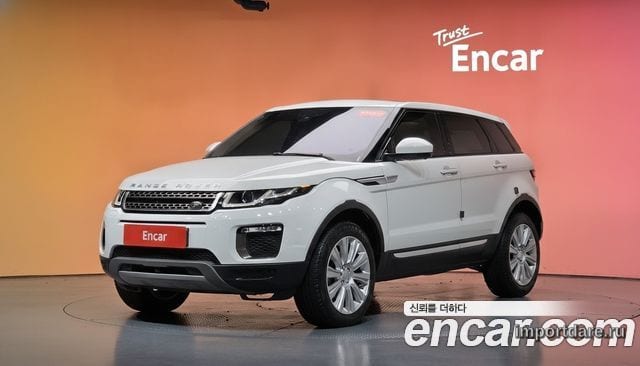 LAND ROVER RANGE ROVER EVOQUE 2017 — 25 569 км, белый, Корея — под ключ — фото 2