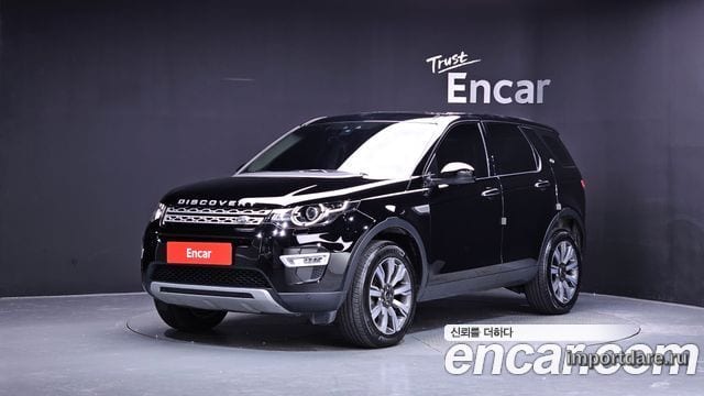 LAND ROVER DISCOVERY SPORT 2019 — 84 236 км, чёрный, Корея — под ключ — фото 1