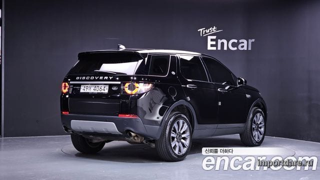 LAND ROVER DISCOVERY SPORT 2019 — 84 236 км, чёрный, Корея — под ключ — фото 2