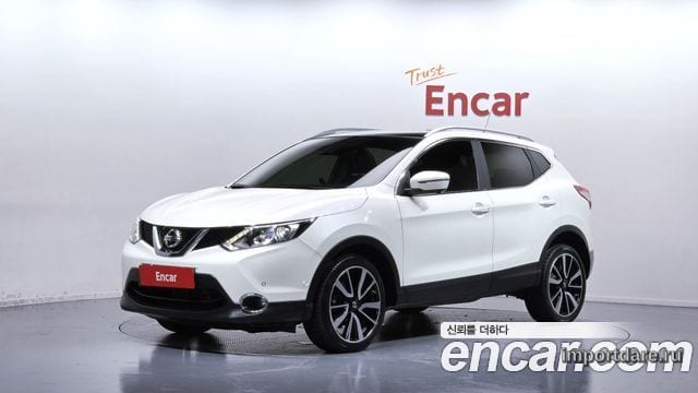 NISSAN QASHQAI 2016 — 92 156 км, белый, Корея — под ключ — фото 1