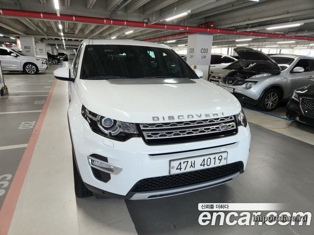 LAND ROVER DISCOVERY SPORT 2017 — 112 000 км, белый, Корея — под ключ — фото 3