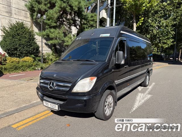 MERCEDES-BENZ SPRINTER 2012 — 189 321 км, чёрный, Корея — под ключ — фото 1