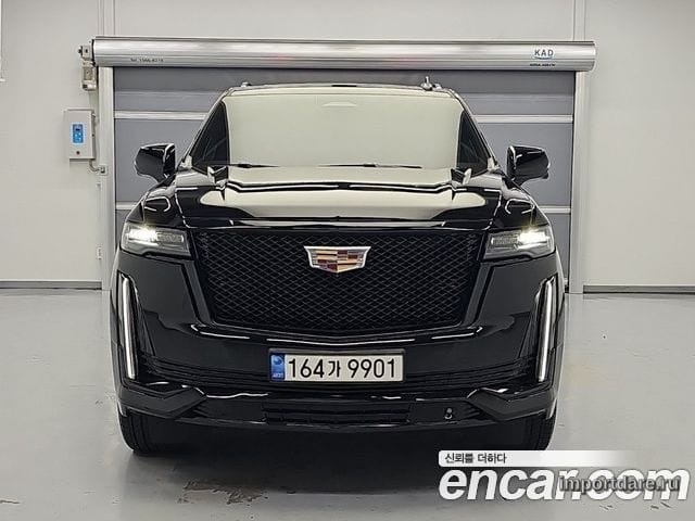 CADILLAC ESCALADE 2022 — 14 365 км, чёрный, Корея — под ключ — фото 2