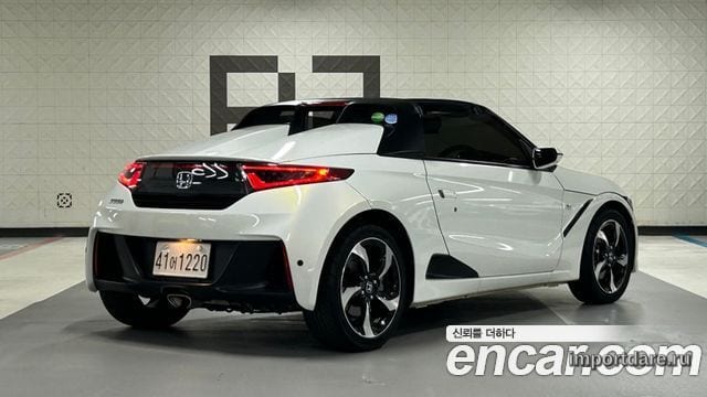 HONDA S660 2015 — 13 066 км, белый, Корея — под ключ — фото 2