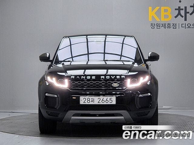 LAND ROVER RANGE ROVER EVOQUE 2018 — 114 354 км, чёрный, Корея — под ключ — фото 3