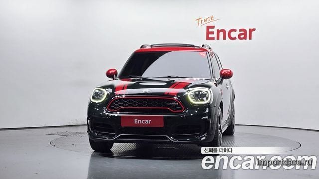 MINI COOPER S COUNTRYMAN 2019 — 84 963 км, тёмно-зелёный, Корея — под ключ — фото 3